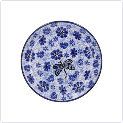 Bunzlau Cakebordje Ø12cm (2321) - Dragonfly (1443)