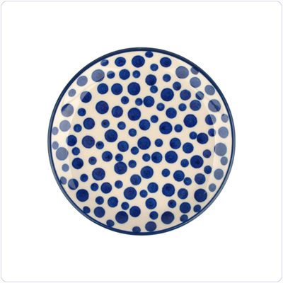 Bunzlau Cakebordje Ø12cm (2321) - Crazy Dots (1813)