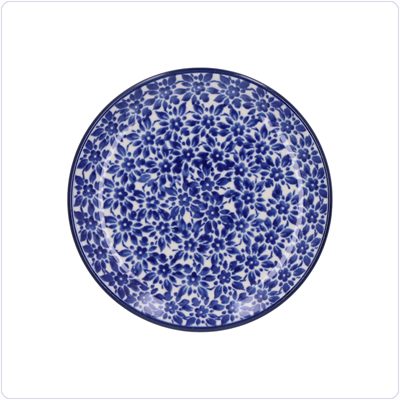 Bunzlau Cakebordje Ø12cm (2321) - Indigo (2396)