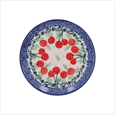 Bunzlau Cakebordje Ø12cm (2321) - Cherries (3496)