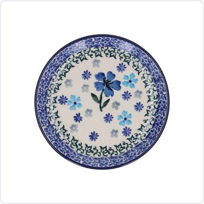 Bunzlau Cakebordje Ø12cm (2321) - Blossom Blue (3507)