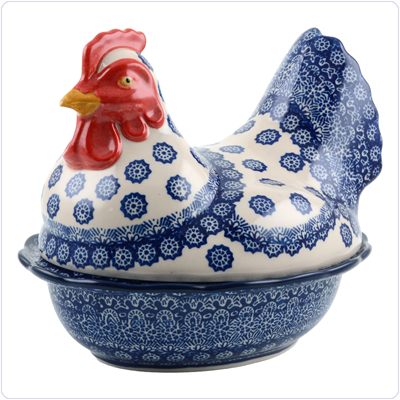 Bunzlau Grote kip 2delig (2343) - Lace (884)