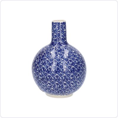 Bunzlau Vaas bolletje M (2347) - Indigo (2396)