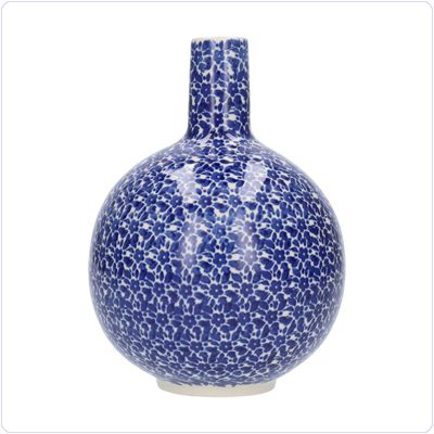 Bunzlau Vaas bolletje L (2348) - Indigo (2396)