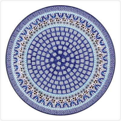Bunzlau Groot pizzabord Ø33cm (2353) - Marrakesh (1026)