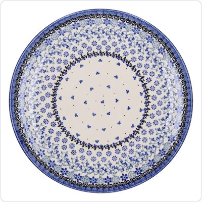 Bunzlau Groot pizzabord Ø33cm (2353) - Belle Fleur (1829)