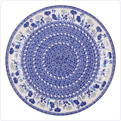 Bunzlau Groot pizzabord Ø33cm (2353) - Garden of Joy (2902)