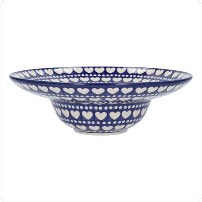 Bunzlau Diep pasta-/soepbord (2386) - Blue Valentine (375E)