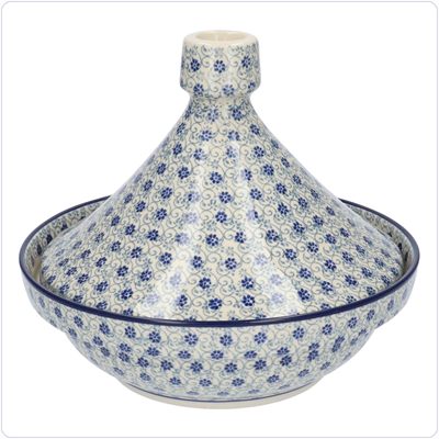 Bunzlau Tajine (2394) - Flower Fountain (2068)