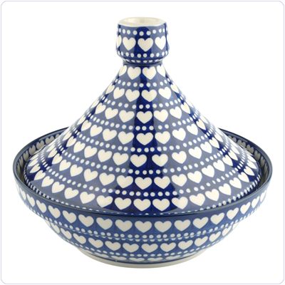 Bunzlau Tajine (2394) - Blue Valentine (375E)