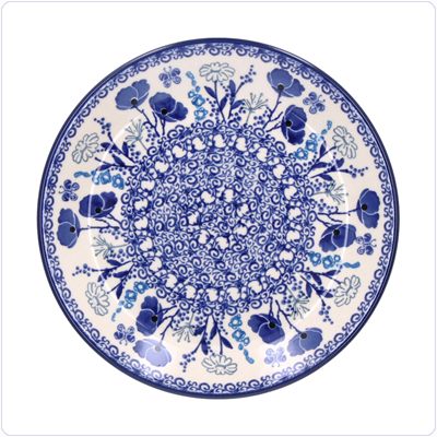 Bunzlau Plat ontbijtbord Ø19.5cm (2455) - Garden of Joy (2902)