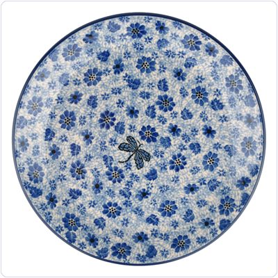 Bunzlau Plat dinerbord Ø25,5cm (2463) - Dragonfly (1443)