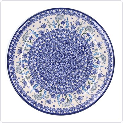 Bunzlau Plat dinerbord Ø25,5cm (2463) - Floral Party (2896)
