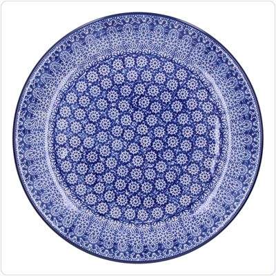 Bunzlau Plat dinerbord Ø25,5cm (2463) - Lace (884)