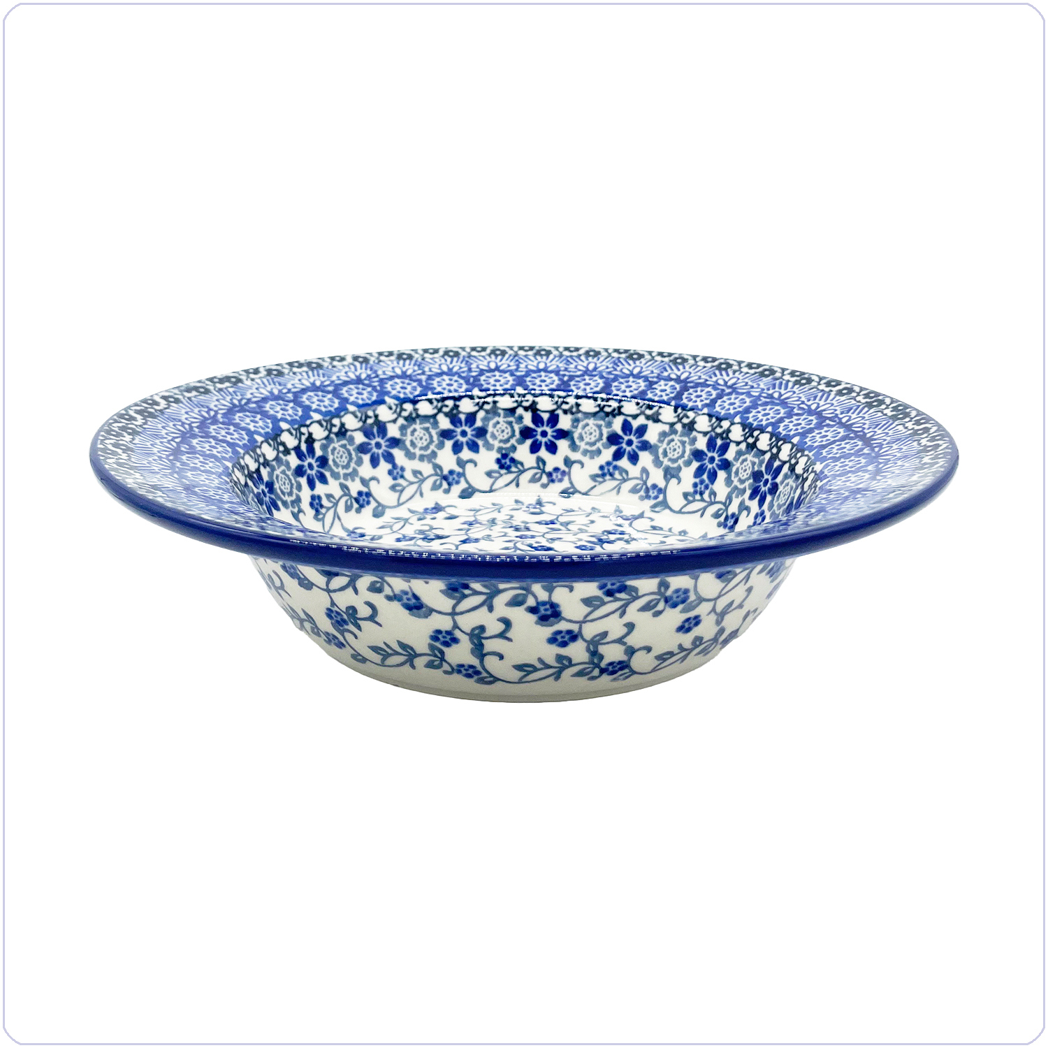 Bunzlau Diep bord kleiner 20 cm (2470) -  (3427)