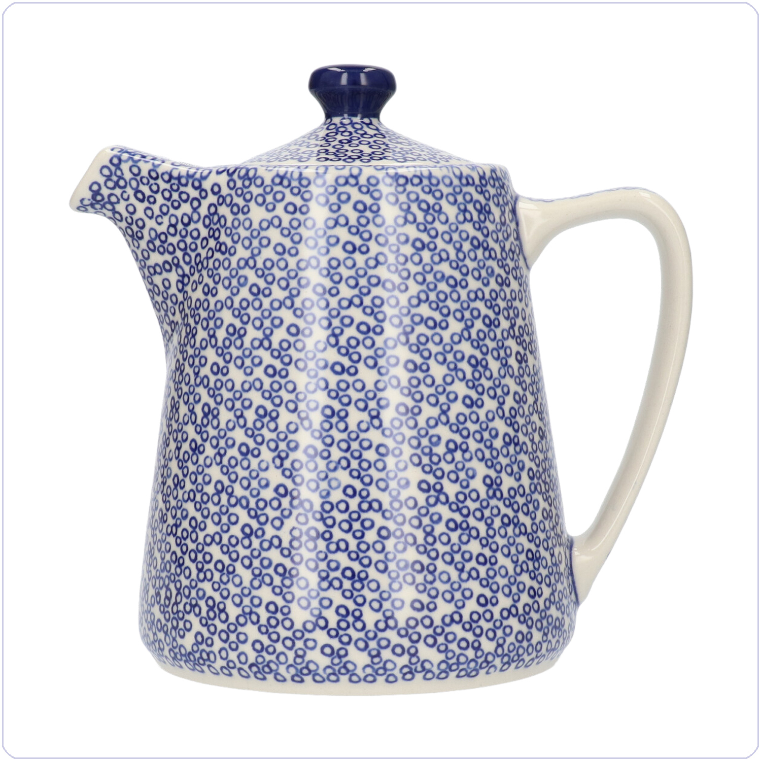 Bunzlau Koffie/Theekan strak 1000ml (2471) - Bubbles (3303)