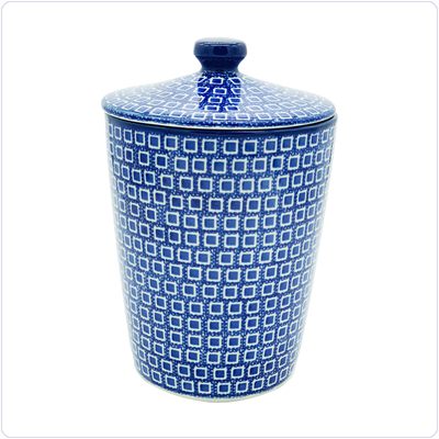 Bunzlau Opslagpot premium (2473) - Blue Diamond (2253)