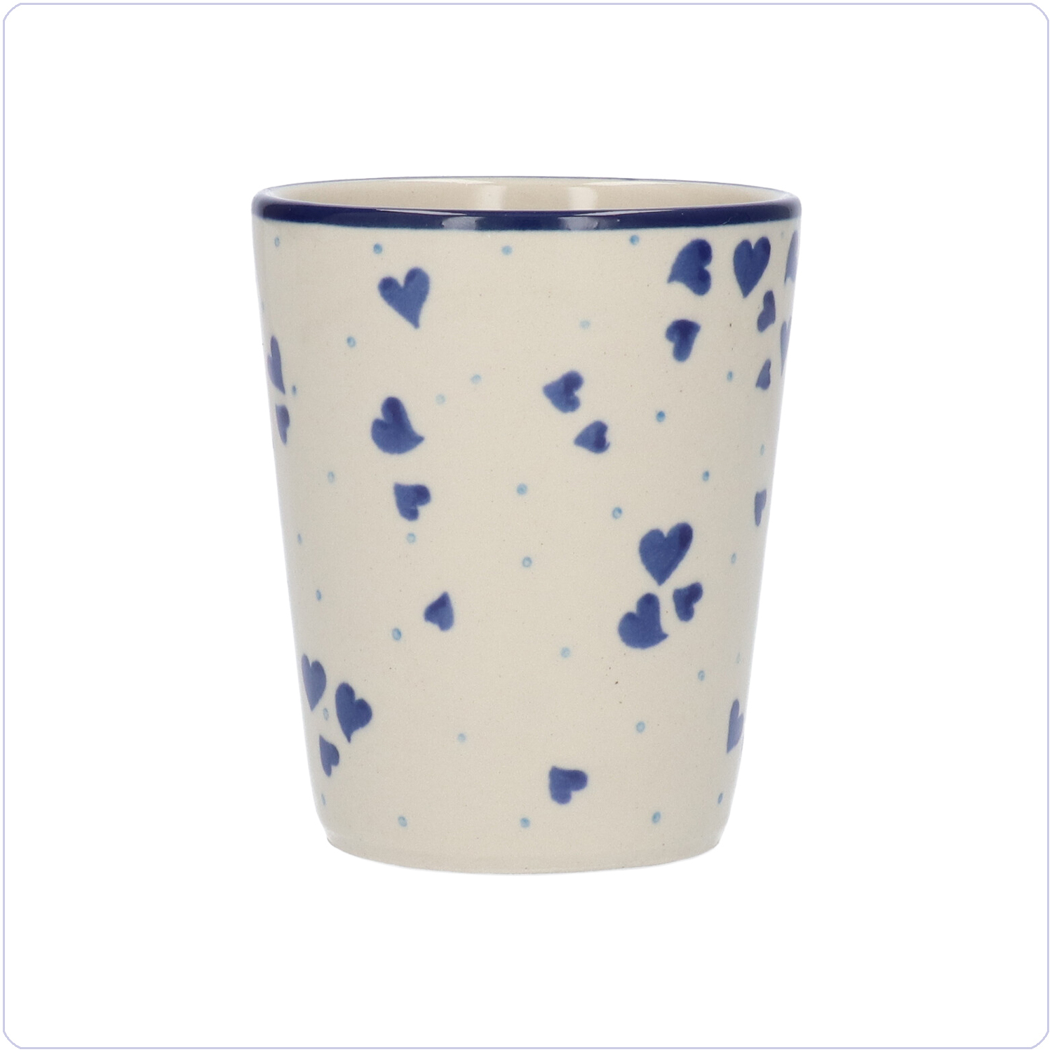 Bunzlau Tumbler M - 200 ml (2483) - Hearts (2874)