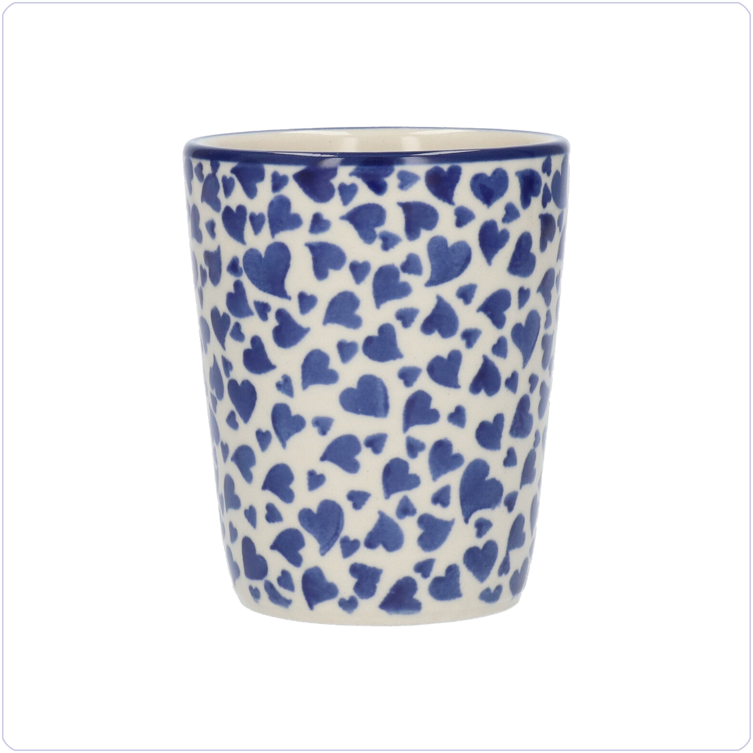 Bunzlau Tumbler M - 200 ml (2483) - Dancing Hearts (3411)