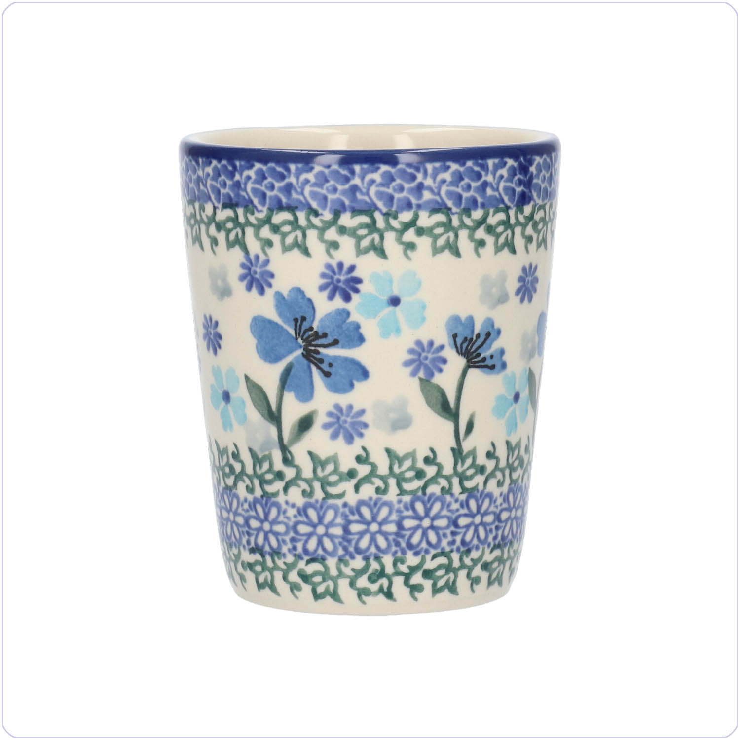 Bunzlau Tumbler M - 200 ml (2483) - Blossom Blue (3507)