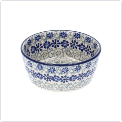 Bunzlau Strak schaaltje 180ml Ø10 (2484) - Blue Fountain (2614)