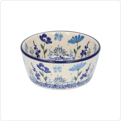 Bunzlau Strak schaaltje 180ml Ø10 (2484) - Flower Meadow (3302)