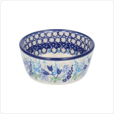 Bunzlau Strak schaaltje 180ml Ø10 (2484) - Blue Garden (3316)