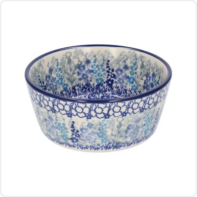 Bunzlau Strak schaaltje 350 ml Ø12 (2485) - Delphinium (3315)