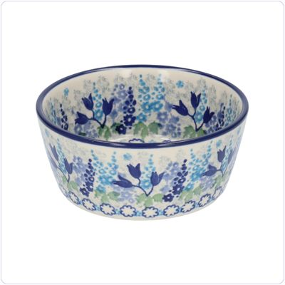 Bunzlau Strak schaaltje 350 ml Ø12 (2485) - Blue Garden (3316)