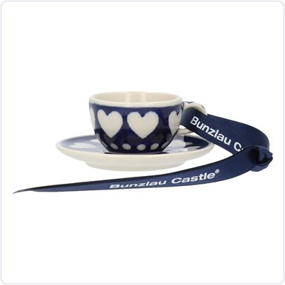 Bunzlau Kerstboomhanger K&S (2589) - Blue Valentine (375E)