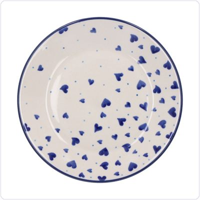 Bunzlau Plat gebaksbordje Ø15,5cm (2595) - Hearts (2874)