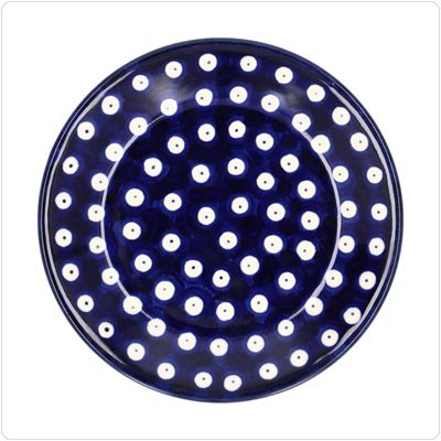 Bunzlau Plat gebaksbordje Ø15,5cm (2595) - Blue Eyes (71)