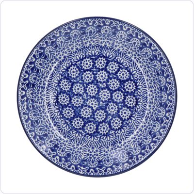 Bunzlau Plat gebaksbordje Ø15,5cm (2595) - Lace (884)