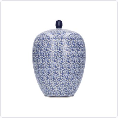Bunzlau Gemberpot met knop (2608) - Buttercup (2176)