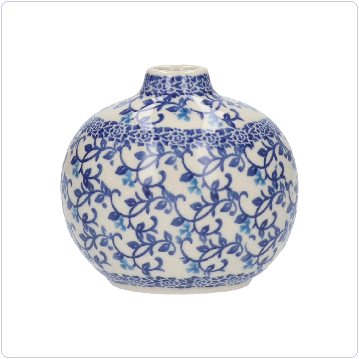 Bunzlau Muurvaasje bol 150ml (2610) - Tender Twigs (1824)
