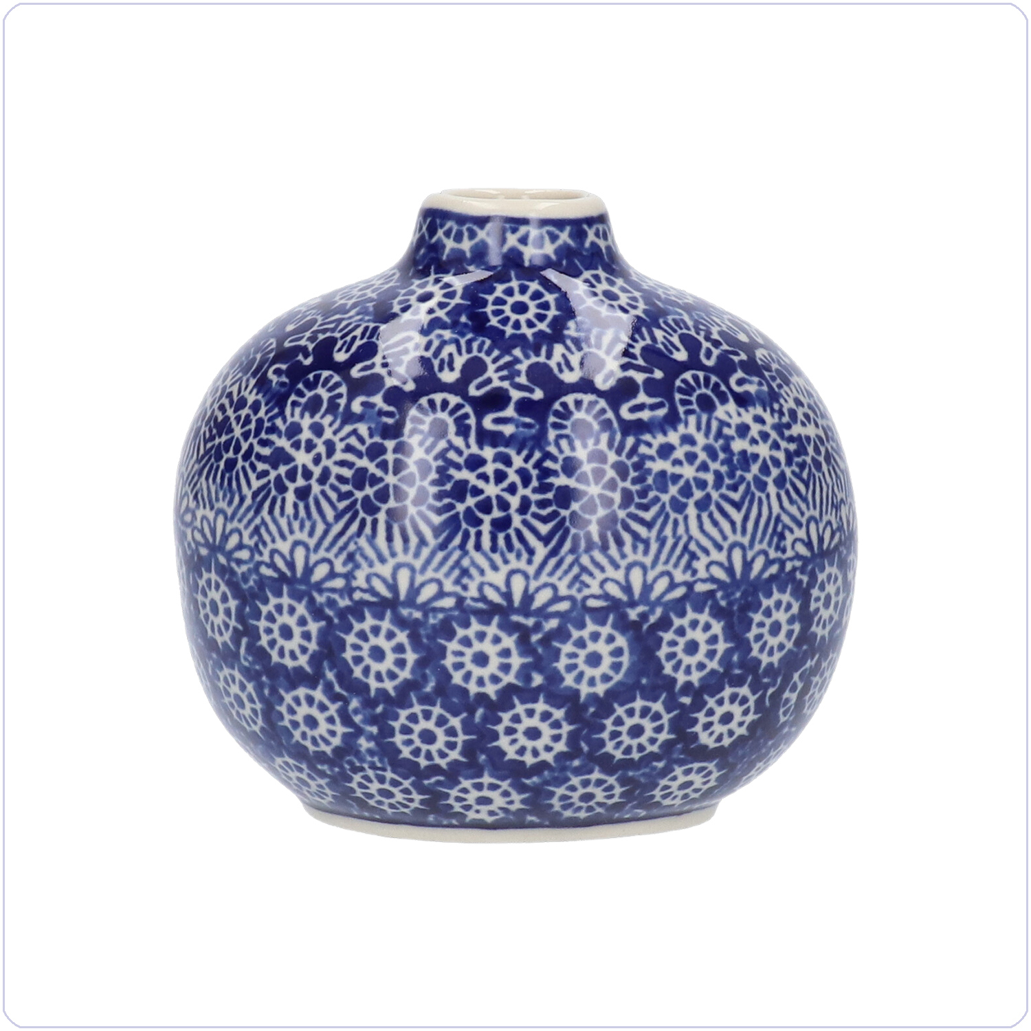 Bunzlau Muurvaasje bol 150ml (2610) - Lace (884)