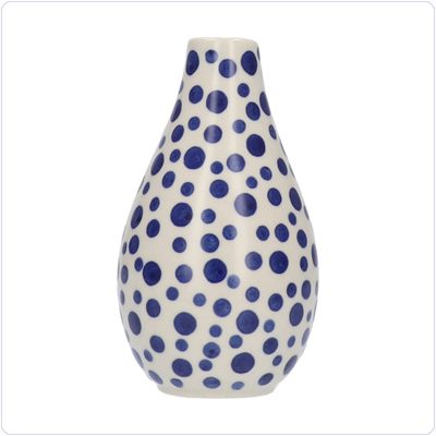 Bunzlau Muurvaasje druppel 150ml (2611) - Crazy Dots (1813)