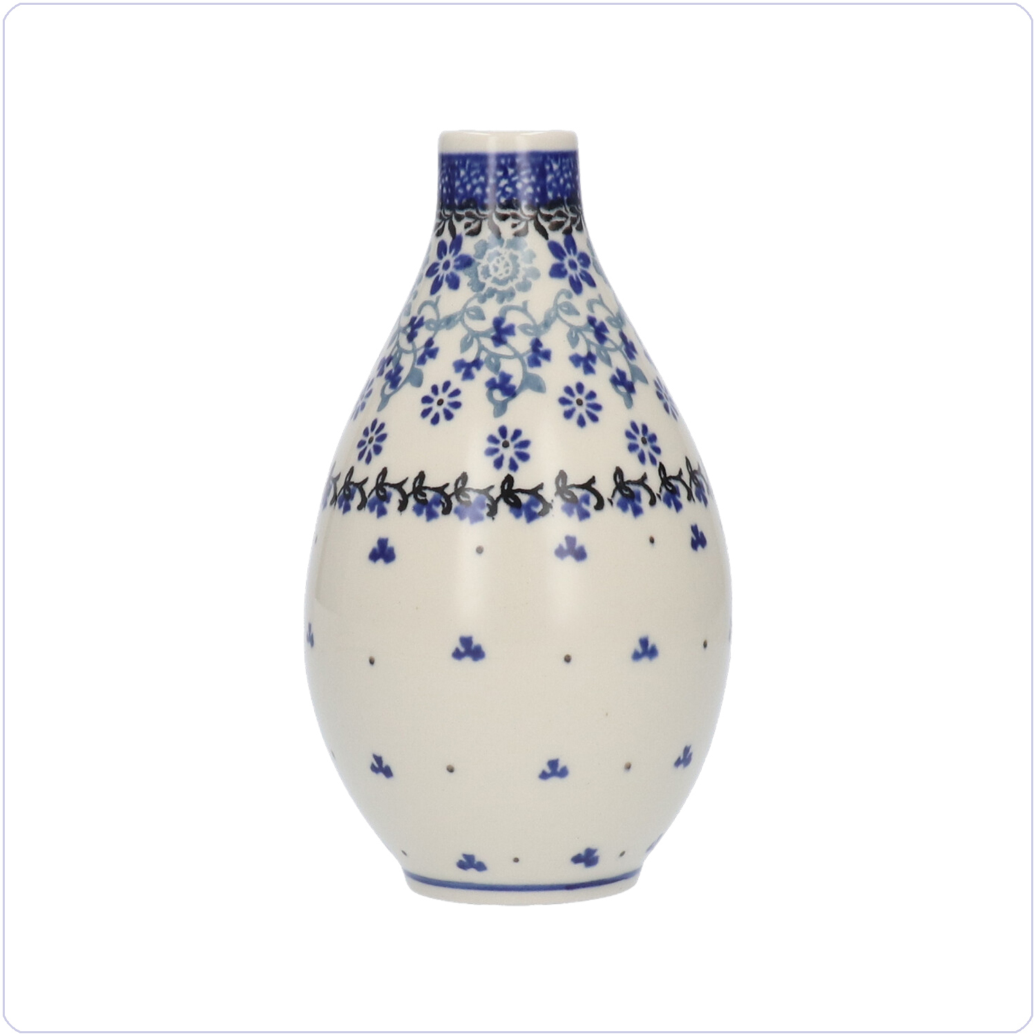 Bunzlau Vaas druppel 420ml (2618) - Belle Fleur (1829)