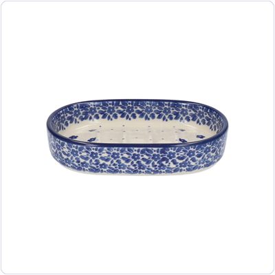Bunzlau Zeepbakje/schaaltje strak (2663) - Indigo (2396)
