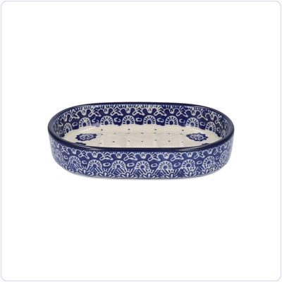 Bunzlau Zeepbakje/schaaltje strak (2663) - Lace (884)