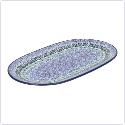 Bunzlau Ovaal bord 25,5x15cm (2673) - Granada (3398)