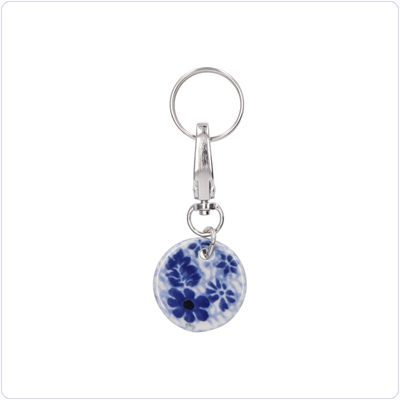 Bunzlau Sleutelhanger rond (2678) - Dragonfly (1443)