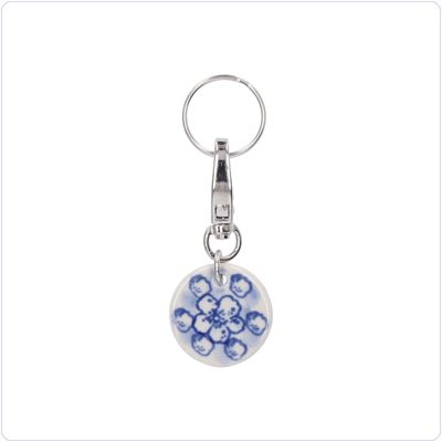 Bunzlau Sleutelhanger rond (2678) - Buttercup (2176)