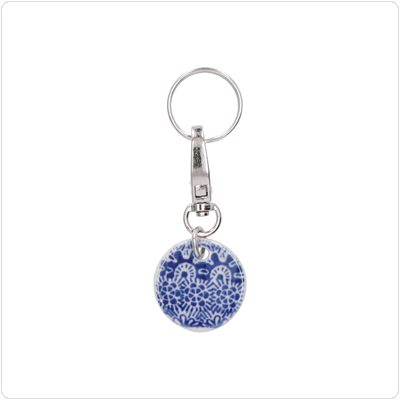 Bunzlau Sleutelhanger rond (2678) - Lace (884)