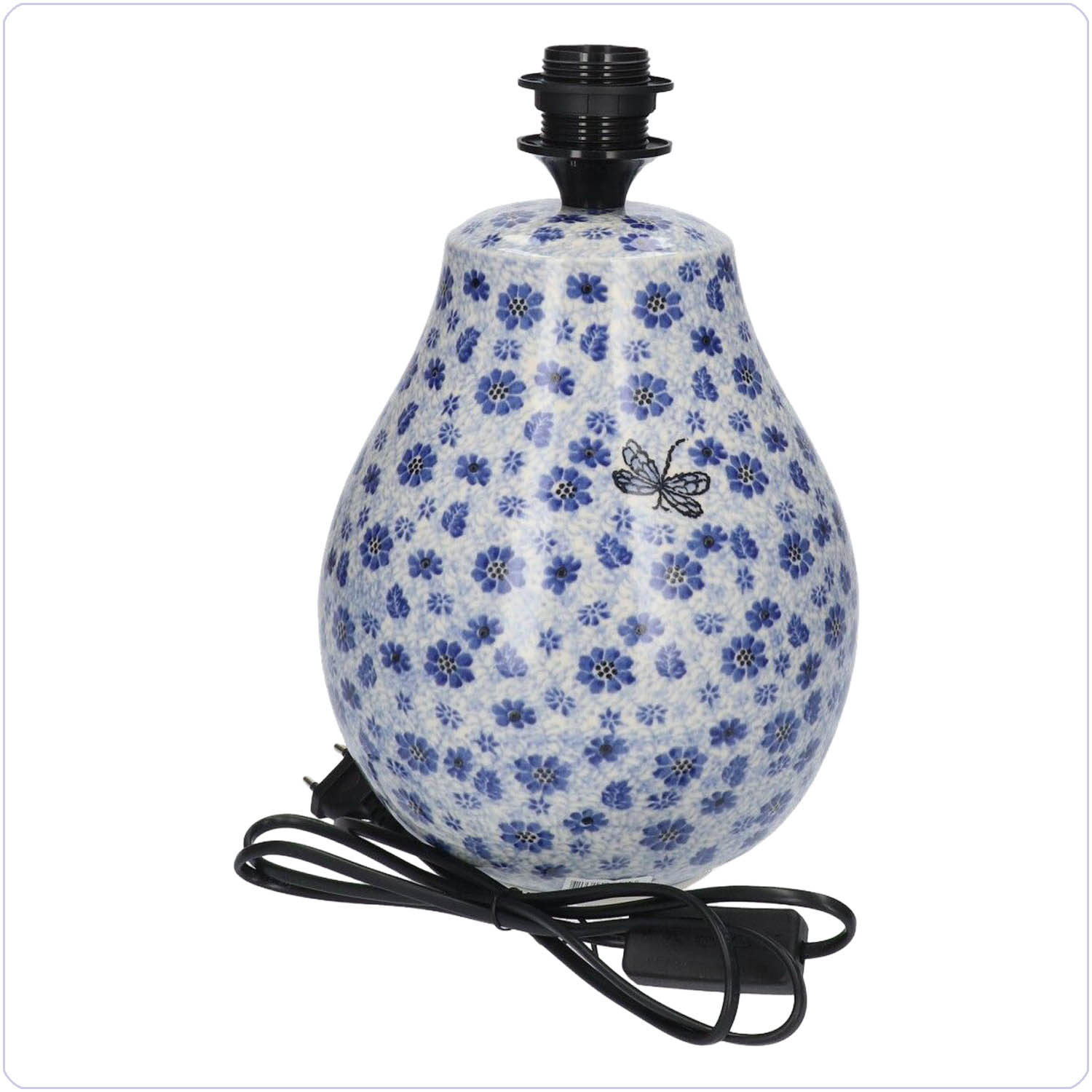 Bunzlau Lamp exclusief kap (2685) - Dragonfly (1443)