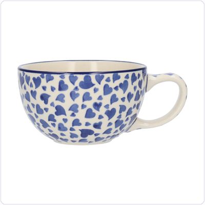 Bunzlau Cappuccino/Thee mok (2689) - Dancing Hearts (3411)