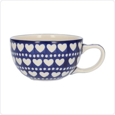 Bunzlau Cappuccino/Thee mok (2689) - Blue Valentine (375E)
