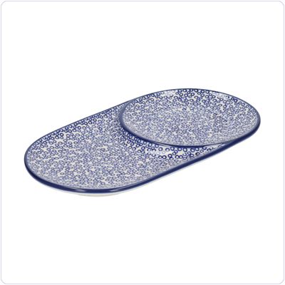 Bunzlau Schotel met uitsparing (2690) - Bubbles (3303)