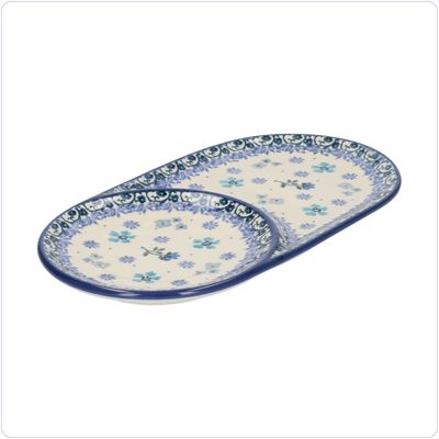 Bunzlau Schotel met uitsparing (2690) - Wild Daisy (3502)