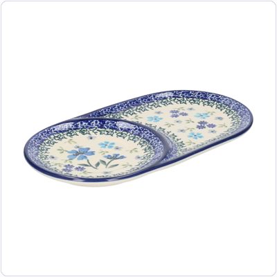 Bunzlau Schotel met uitsparing (2690) - Blossom Field (3509)